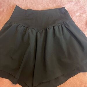 Women's Black High-Waisted Shorts - Offline by Aerie adorable butterfly short
